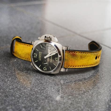 custom panerai straps|officine Panerai watch straps.